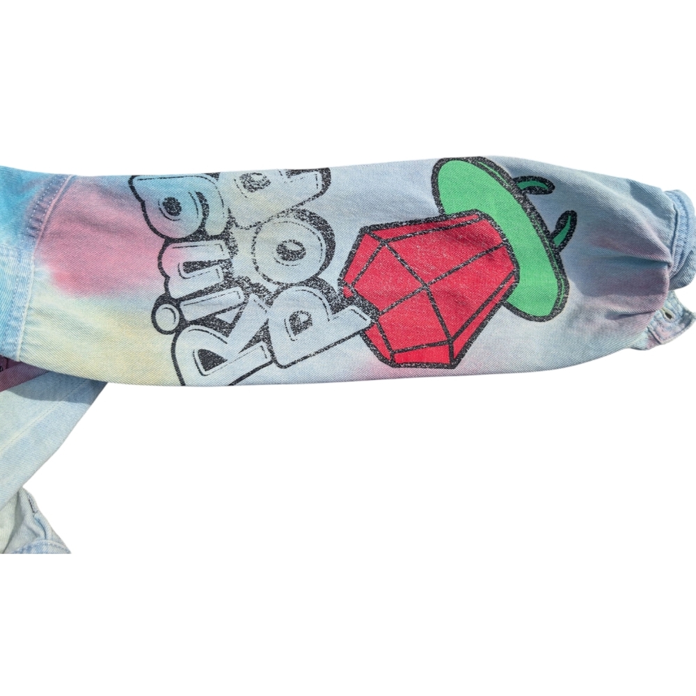 Justice Ring Pop & Bazooka Bubble Gum Denim Jacket - Picture 3 of 8